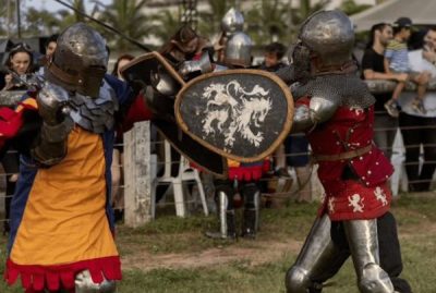 Festival Medieval terá batalha, cavalaria e hidromel em Vila Velha