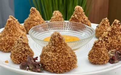 Tá barato! Aprenda deliciosa receita de coxinha de abóbora com queijo e carne seca