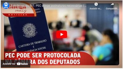 Fim da escala 6×1: PEC atinge assinaturas necessárias | Chega Mais Notícias (13/11/24)